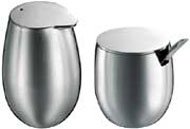 Bodum Columbia Stainless Steel Sugar and Creamer Set