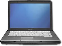 Toshiba A215-S5837 Satellite 15.4 Widescreen Laptop, AMD Athlon 64 X2 TL-60 at 2.0GHz, 160GB hard drive, Built-in wireless 802.11b/g, 2GB of DDR2 memory, Burns DVDs and CDs, Windows Vista Home Premium