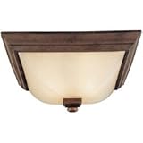 IMAGE OF 14-Inch Square Flushmount Ceiling Light Fixture