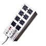 TRIPP LITE ISOTEL8ULTRA Isotel 8 Ultra Strip 8OUTLET 12FT-CORD with Tel 50K-INS Metal