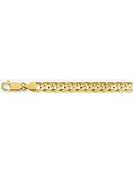 7mm Concave Curb Chain 30"