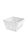 American Atelier Square Berry Basket, White