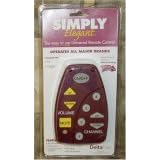 Simply Elegant Easy To Use Large Button Universal Remote - Great for People Who Struggle with Complex Remotes & Small Buttons