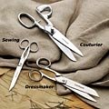 Garrett Wade Professional Quality Fabric Scissors Right Hand Pro. Set