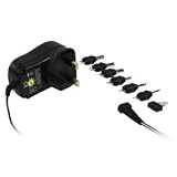 Ex-Pro® Worldwide Variable Voltage replacement AC DC Plug in Power supply - Regulated - 3v to 12v -DC 1000mA max current. 6 Popular DC type plus (2 Jack type plugs) 3 / 4.5 / 5 / 6 / 7.5 / 9 / 12V selectable.