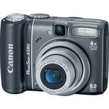 Canon POWERSHOT-A590IS,4x Optical Zoom, 2.5 inch LCD And Image Stabilizer,New Easy Mode simplifies operation