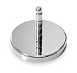 Industrial Grade 2VAF8 Round Base Ring Magnet, Ceramic, 95 Lb