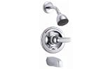 Delta Faucet T13691 Classic 13 Series Tub and Shower Trim - Push Button Diverter, Chrome