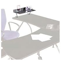 Samsonite Cosco 36-400MT1 Monarch freestyle atril paper shelf, 8-3/4w x 6-3/4d x 26-3/4h, dark gray