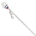 Sterling Silver Enameled Bracelet - 7.5 Inch - title=