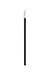 100 Count Disposable Lip Gloss Wands Applicators Thin Black Handle Flocked Tip Lipstick