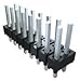 SAMTEC TSW-121-07-T-S-LL HEADER, 2.54MM, THOUGH HOLE VERTICAL, 21 POSITION (10 pieces)