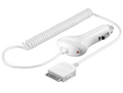 Wentronic KFZ-Ladekabel 12V/24V f&uuml;r Apple iPad wei&szlig; Preisvergleich