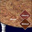 Wood Look Fitted Elasticized Table Covers