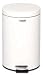 United Medi-Cans 3.5 gallon Steel Step Can White Waste Receptacle MST3.5EWH