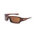 Oakley FIVES SQUARED Rootbeer/Dark Bronze Sunglasses (Rootbeer,Dark Bronze)