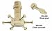 Solid brass Chain Carousel