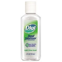 Dial Corporation 01203 "Citrus Scent" Liquid Hand Sanitizer 2 Oz. With Moisturizers