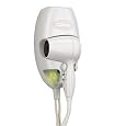 Conair 134W 1600 Wall Mount Mini Turbo Hair Dryer w/ Night Light-White