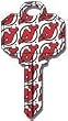 New Jersey Devils Schlage SC1 House Key