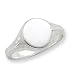 Sterling Silver Signet Ring - Size 7