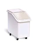Ingredient Mobile Bin, 3.75 Cu.ft., white