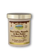 Royal Jelly Propolis & Bee Pollen in Chocolate Honey - 9.9 oz - Liquid