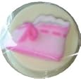 BUY : Baby Girl Pink Booties Chocolate Covered Oreo Cookie