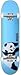Enjoi Panda Complete Skateboard - 7.7 Baby Blue w/Raw Trucks