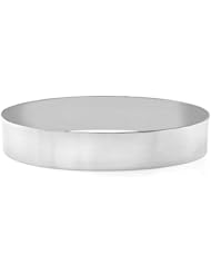 14K White Gold Flat Bangle Bracelet, 12mm (1/2") [Jewelry]