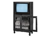 Video Cabinet Mobile Shelf Storage All Welded