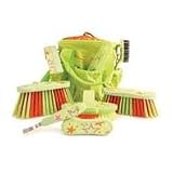 Luckystar Horse Grooming Kit, Green 9 Pc