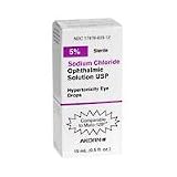 Sodium Chloride 5% Ophthalmic Solution -15 Ml (Compare to Muro 128 Eye Drops)