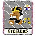 Pittsburgh Steelers 36x48 Baby Blanket / Throw