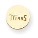 14K Tennessee Titans Disc Team Name Tie Tac