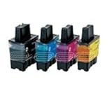 1 Set of 4 Brother Compatible Ink cartridges LC900BK LC900C LC900M LC900Y for DCP-110C DCP-115C DCP-116C DCP-117C DCP-120C DCP-310CN DCP-315C DCP340CW DCP-340CN MFC-210C MFC-215C MFC-410CN MFC-425CN MFC-610CN MFC-620CN MFC-640CW MFC-830CLWN MFC-3240C MFC-3340CN MFC-5440CN MFC-5840CN INTELLIFAX FAX-1835C FAX-1840C FAX 1940C FAX-2240C