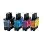 1 Set of 4 Brother Compatible Ink cartridges LC900BK LC900C LC900M LC900Y for DCP-110C DCP-115C DCP-116C DCP-117C DCP-120C DCP-310CN DCP-315C DCP340CW DCP-340CN MFC-210C MFC-215C MFC-410CN MFC-425CN MFC-610CN MFC-620CN MFC-640CW MFC-830CLWN MFC-3240C MFC-3340CN MFC-5440CN MFC-5840CN INTELLIFAX FAX-1835C FAX-1840C FAX 1940C FAX-2240C