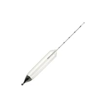 H-B Instrument Durac Alcohol Proof Ethyl Alcohol Hydrometer, 60 to 80 percent Range, 305mm Length