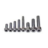 Bolt Motorcycle Hardware Socket Head Allen Bolts - M8 x 1.25 x 20/Stainless Steel