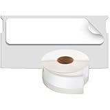 DYMO LabelWriter Self-Adhesive Library Barcode Labels, 1/2- by 1 7/8-Inch, Roll of 600 (30346)