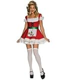 Christmas Candy Costume, Red/White, Large