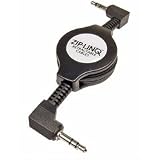 Cables Unlimited Zip-Linq Male/Male Retractable 3.5mm Stereo Cable