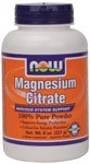 Magnesium Citrate Vegetarian by NOW Foods (8 oz. Powder)