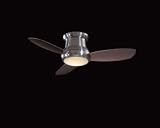 Contemporary F518-BN 42 Inch Concept Flush Ceiling Fans BY Minka Aire - FREE SHIPPING