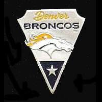 DENVER BRONCOS OFFICIAL LOGO COLLECTORS LAPEL PIN