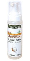Organic Virgin Coconut Oil Liquid Soap - 8 oz. - Unscented