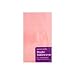 Plastic Rectangle Party Tablecloth Pastel Pink 54 X 108 Inches