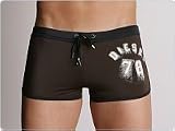 Review   / Diesel Sirtes Retro Swim Trunks Brown