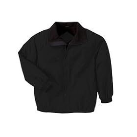 Fleece-Lined Nylon Jacket by Harriton