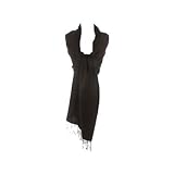 Black Pashmina Shawl Wrap
